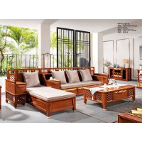 益木春虎斑木6809#轉角沙發