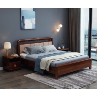 今晨至家烏金木大床886#