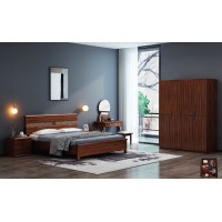 今晨至家烏金木大床890#