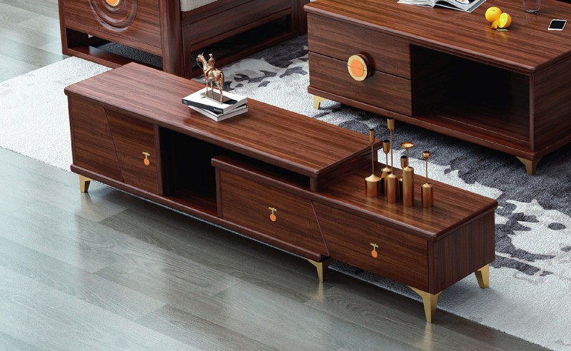 烏金木伸縮電視柜902#