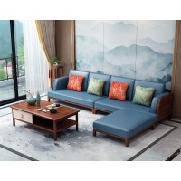 今晨至家烏金木轉角沙發202#