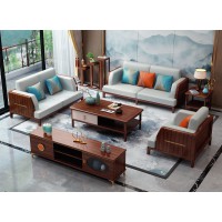 今晨至家烏金木沙發202#