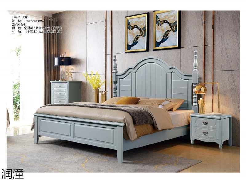 潤潼寶馬灰新美式家具12