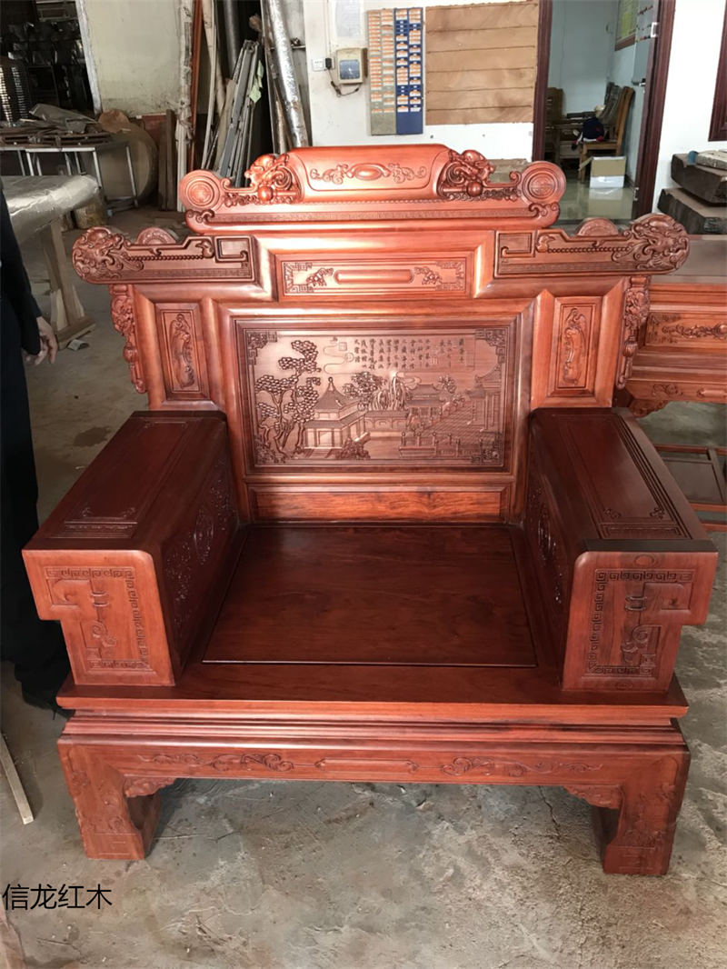 江西贛州南康巴西花梨木紅木家具10