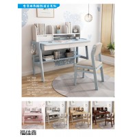 南康實木書桌,江西兒童實木升降學習桌,小戶型北歐書桌書架廠家,奧米兔,福佳鑫家具