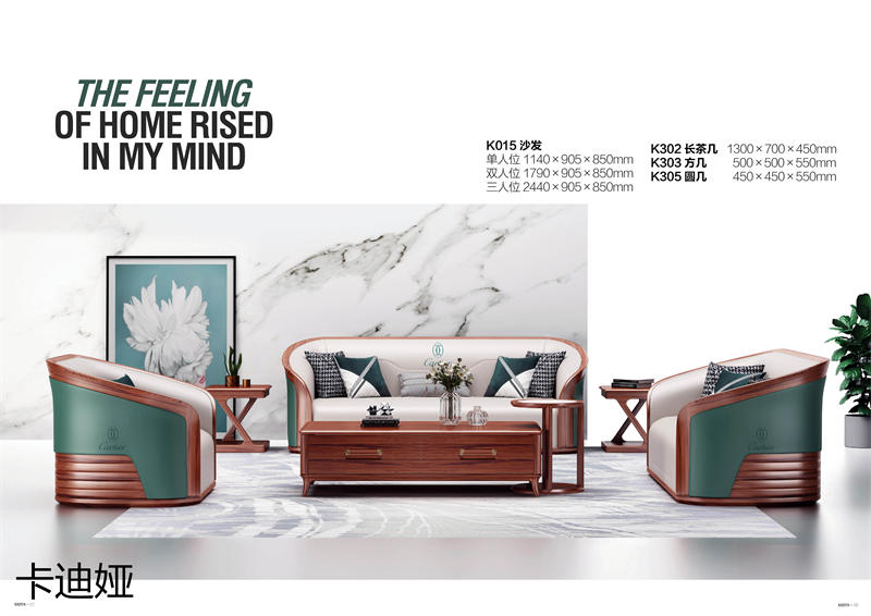 華夏國康卡迪婭輕奢極簡家具4