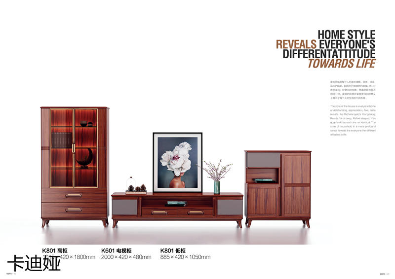 華夏國康卡迪婭輕奢極簡家具10