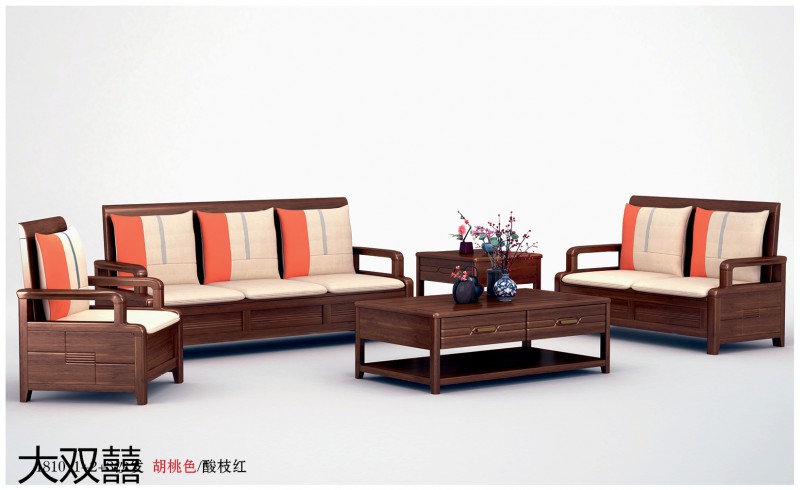 大雙囍新中式實木家具13