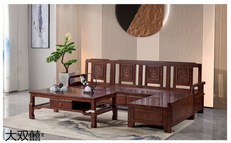 大雙囍新中式實木家具14