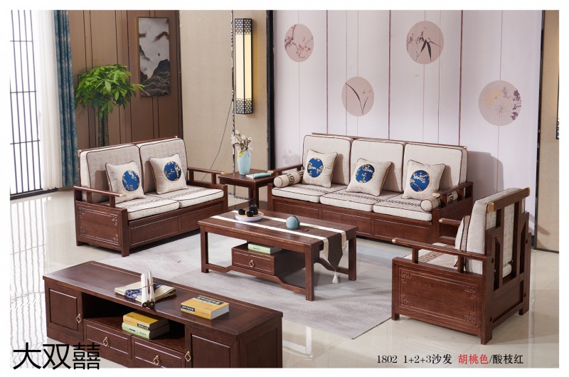 大雙囍新中式實木家具16