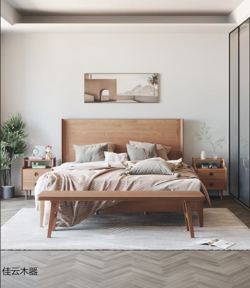 佳云木器北美櫻桃木家具35