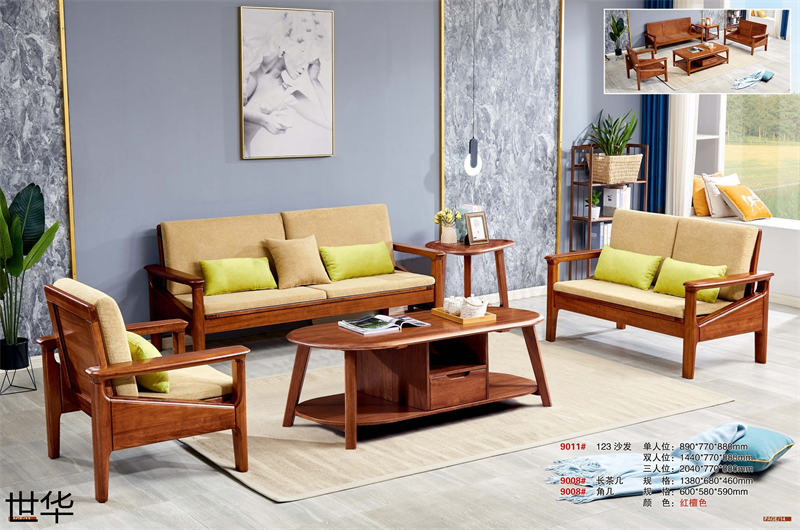 江西南康現(xiàn)代輕奢紅檀木家具7