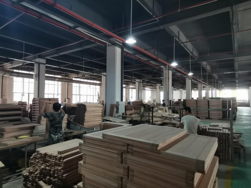 益志青少年兒童橡木套房家具工廠實拍12