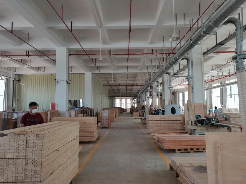 益志青少年兒童橡木套房家具工廠實拍14