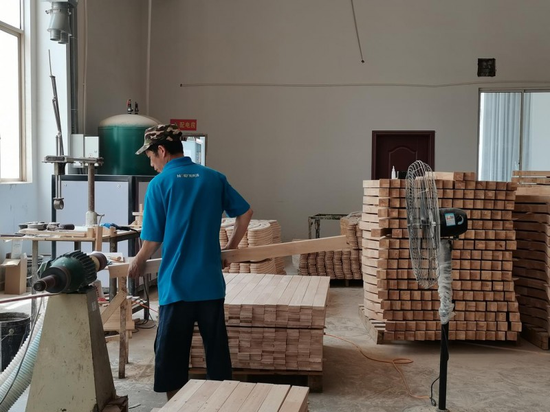 益志青少年兒童橡木套房家具工廠實拍15