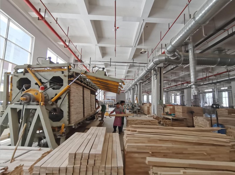 益志青少年兒童橡木套房家具工廠實拍17