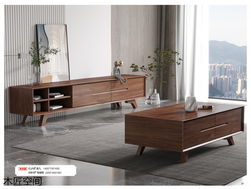 木匠空間現(xiàn)代簡約實木家具