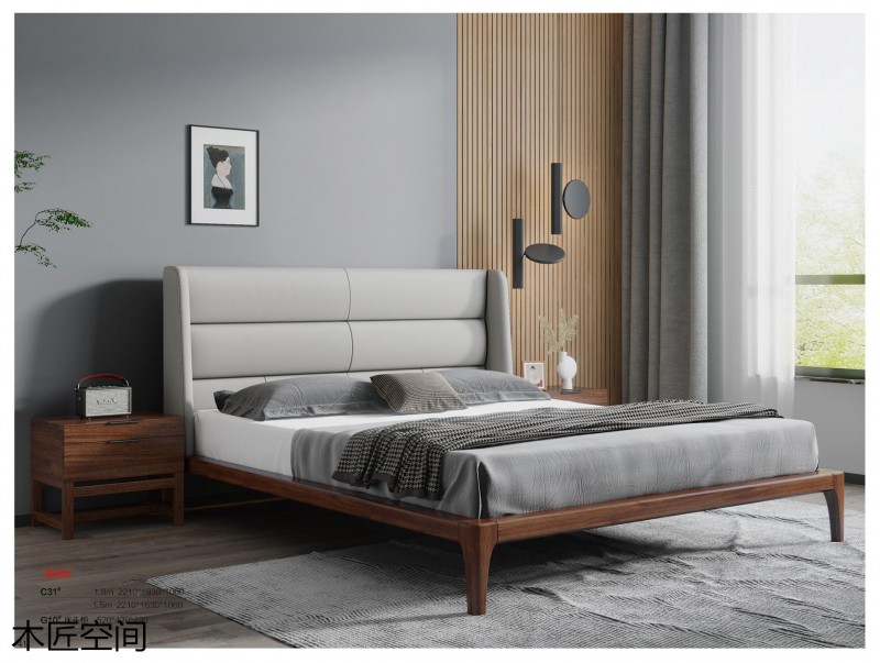 木匠空間現(xiàn)代簡約實木家具