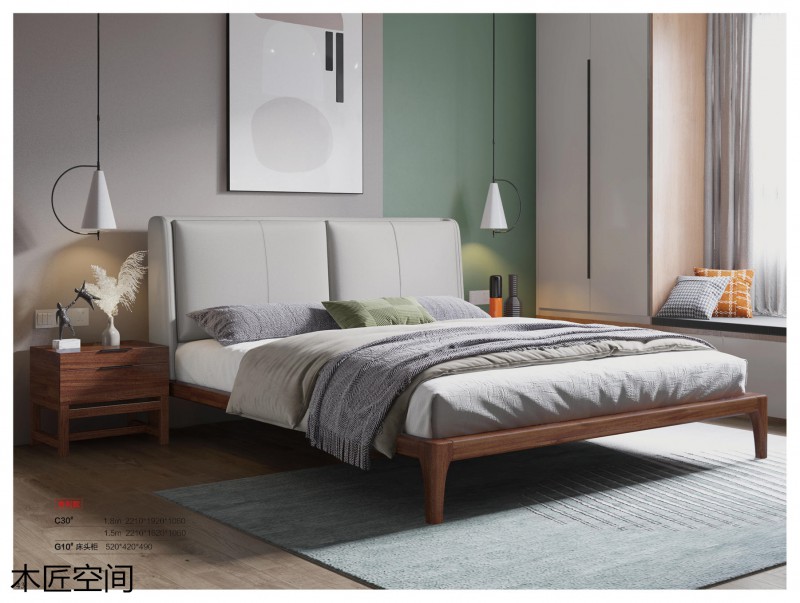 木匠空間現(xiàn)代簡約實木家具