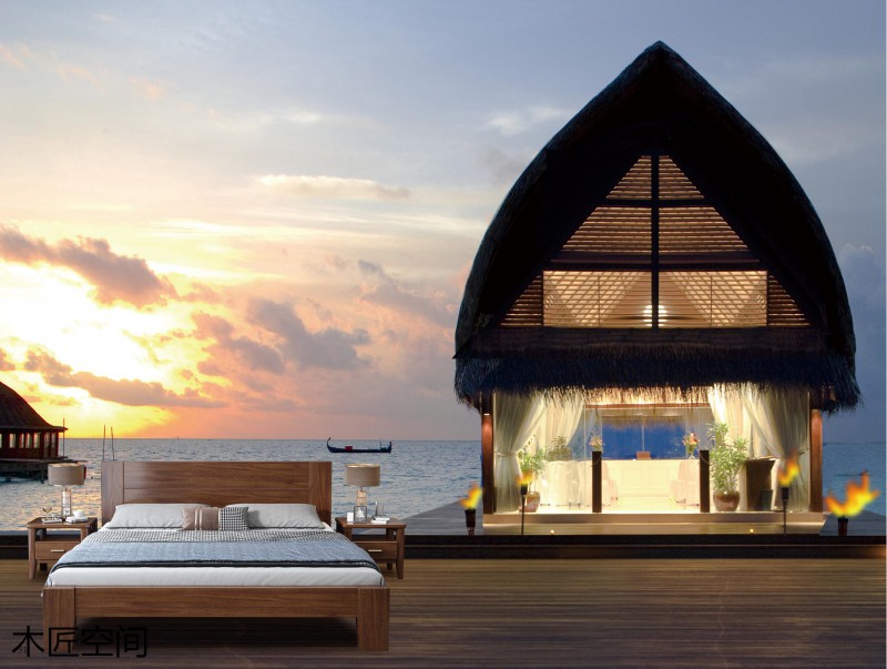 木匠空間現(xiàn)代簡約實木家具