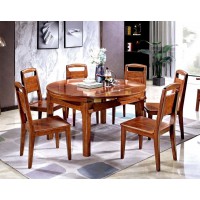 世華現代輕奢紅檀木家具：9006#跳臺、9006#餐椅