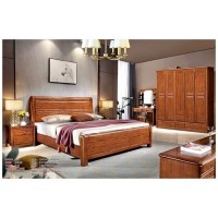 世華現代輕奢紅檀木家具：9008#大床、008#床頭柜、910#妝臺、912#五門衣柜