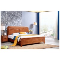 世華現代輕奢紅檀木家具：2021#大床、008#床頭柜