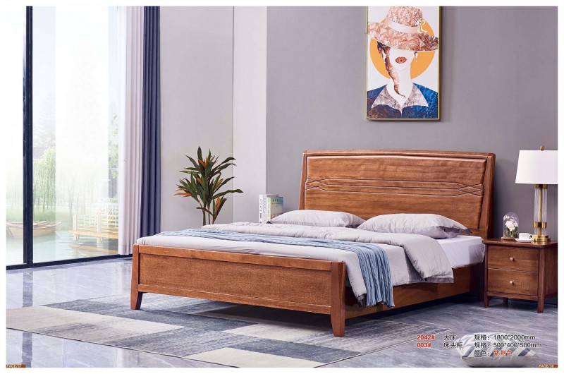 2042#大床、003#床頭柜