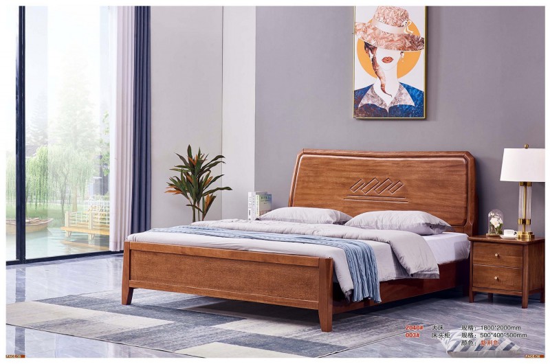2040#大床、003#床頭柜