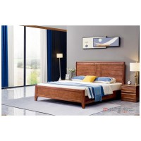 世華現代輕奢紅檀木家具：2039#大床、005#床頭柜