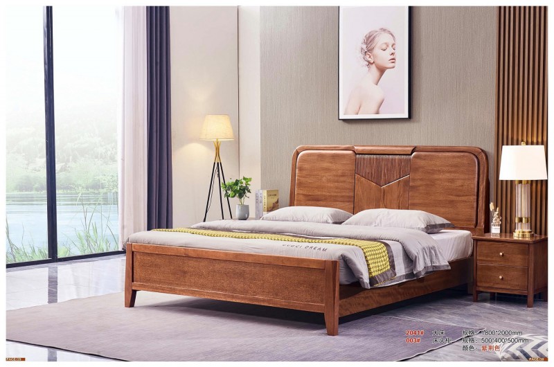 2041#大床、003#床頭柜