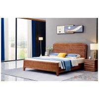 世華現代輕奢紅檀木家具：2032#大床、005#床頭柜