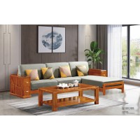 百福源康金絲檀木家具：8893#轉(zhuǎn)角沙發(fā) 冬夏兩用、8905#長茶幾