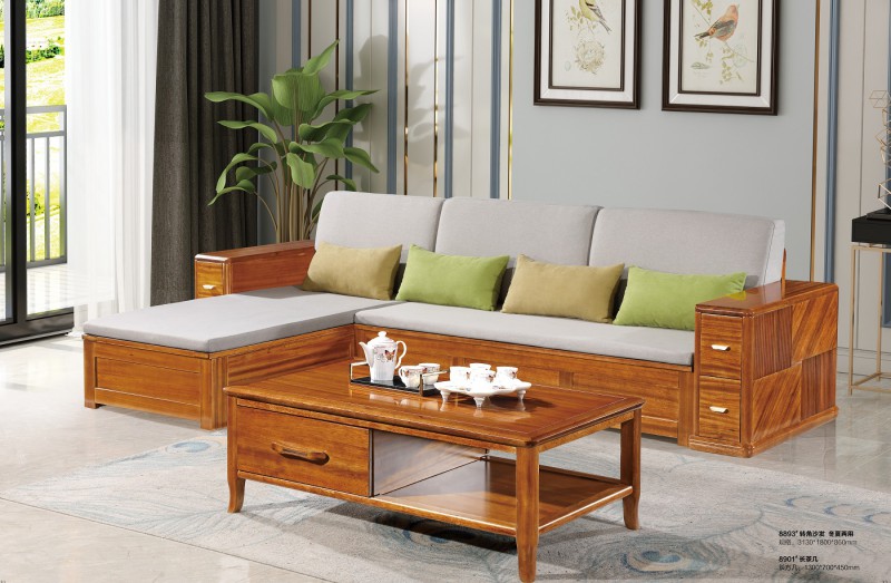 8893#轉角沙發 冬夏兩用、8901#長茶幾