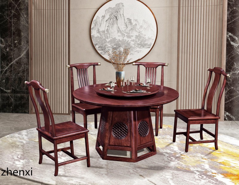 赤金檀木時尚新中式家具12
