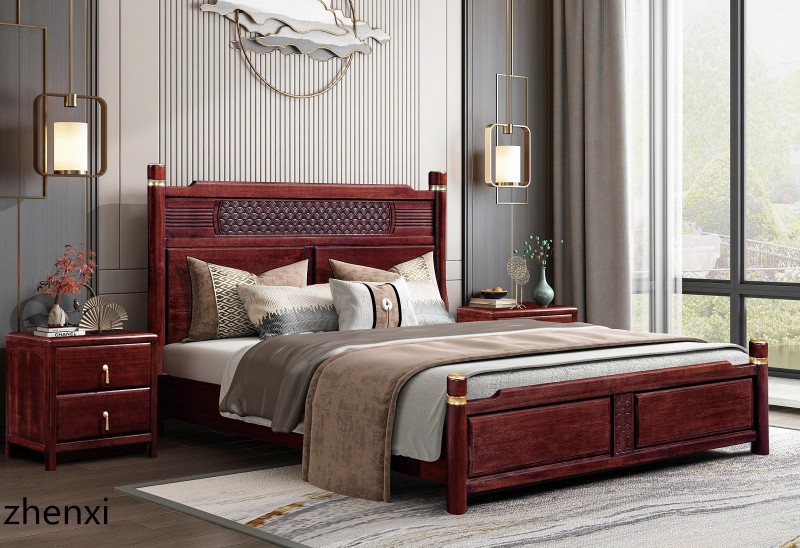 赤金檀木時尚新中式家具17