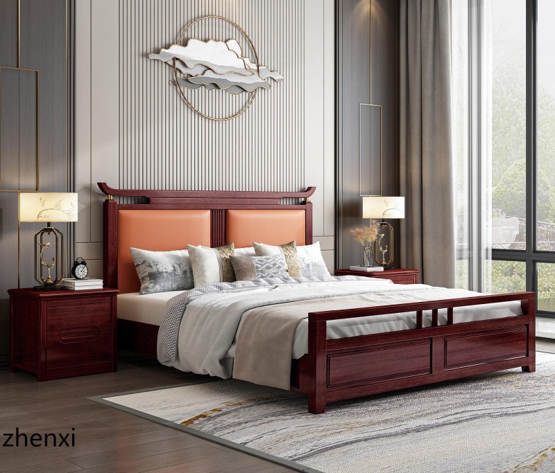 赤金檀木時尚新中式家具18