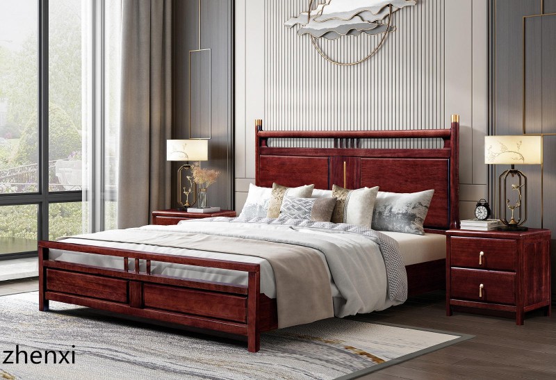 赤金檀木時尚新中式家具19