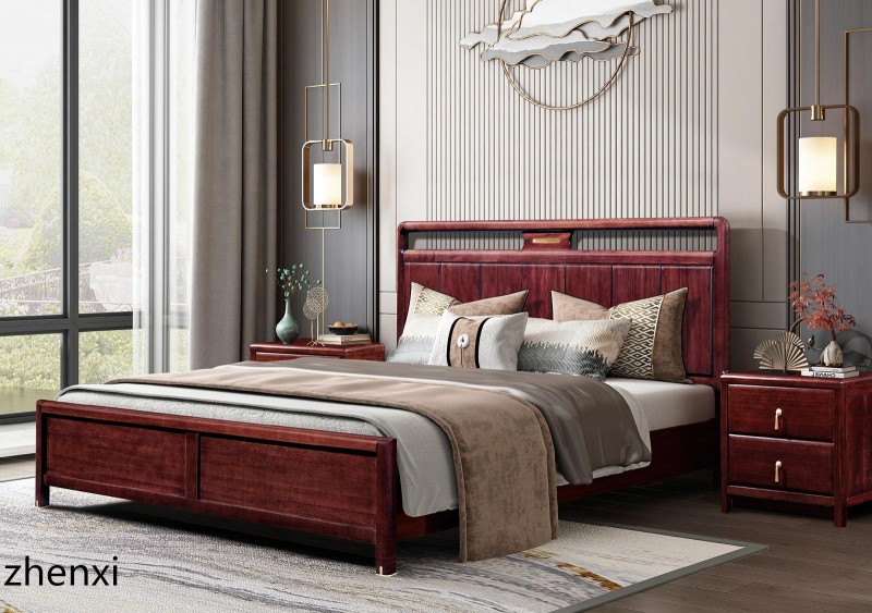 赤金檀木時尚新中式家具20