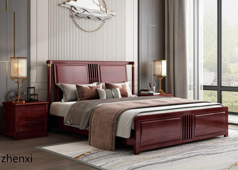 赤金檀木時尚新中式家具24
