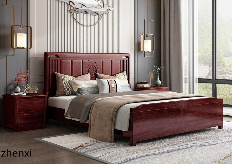 赤金檀木時尚新中式家具25