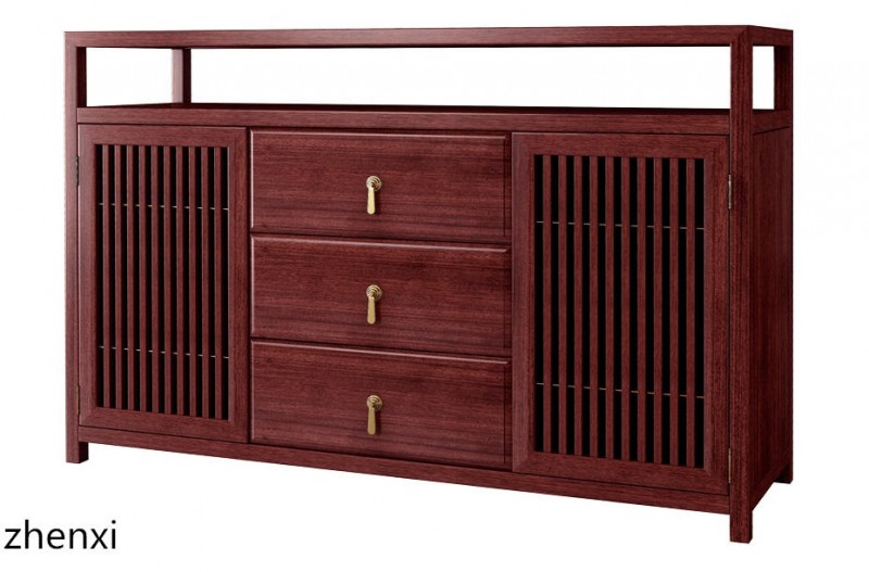 赤金檀木時尚新中式家具33