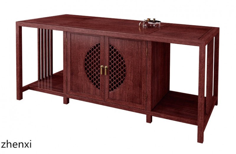 赤金檀木時尚新中式家具41