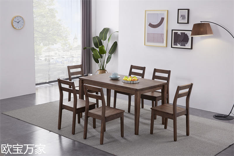 歐寶萬家現代時尚極簡白蠟木家具25