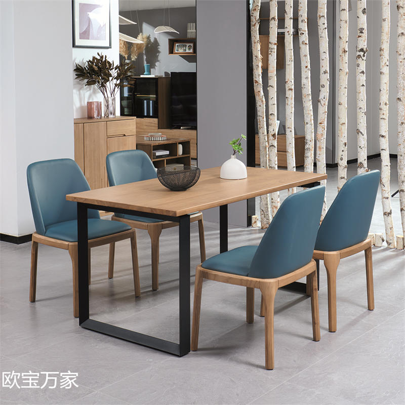 歐寶萬家現代時尚極簡白蠟木家具29