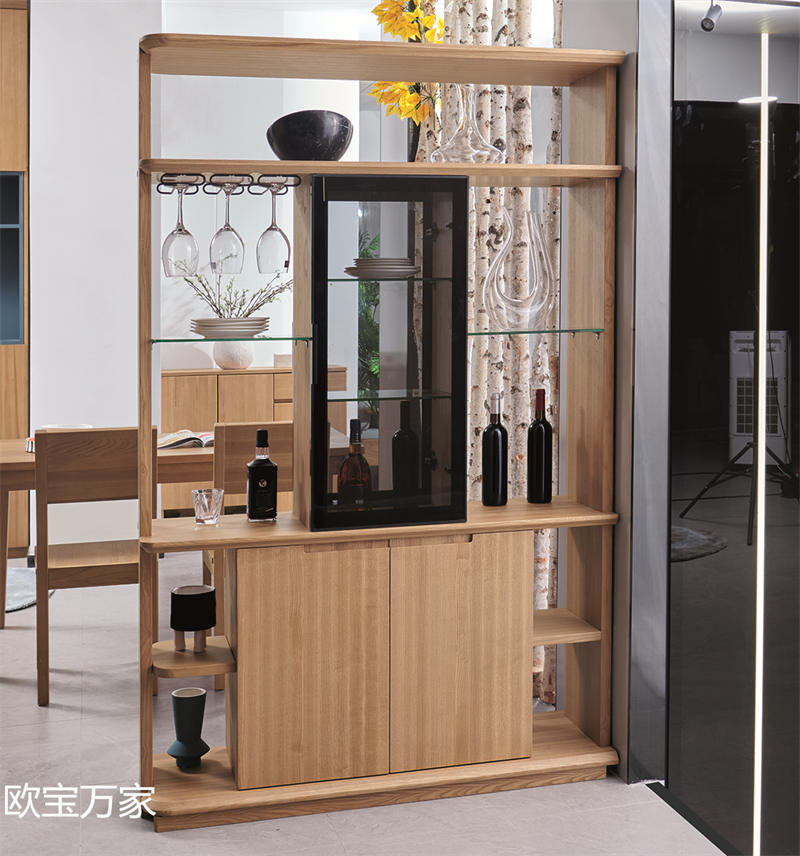 歐寶萬家現代時尚極簡白蠟木家具36