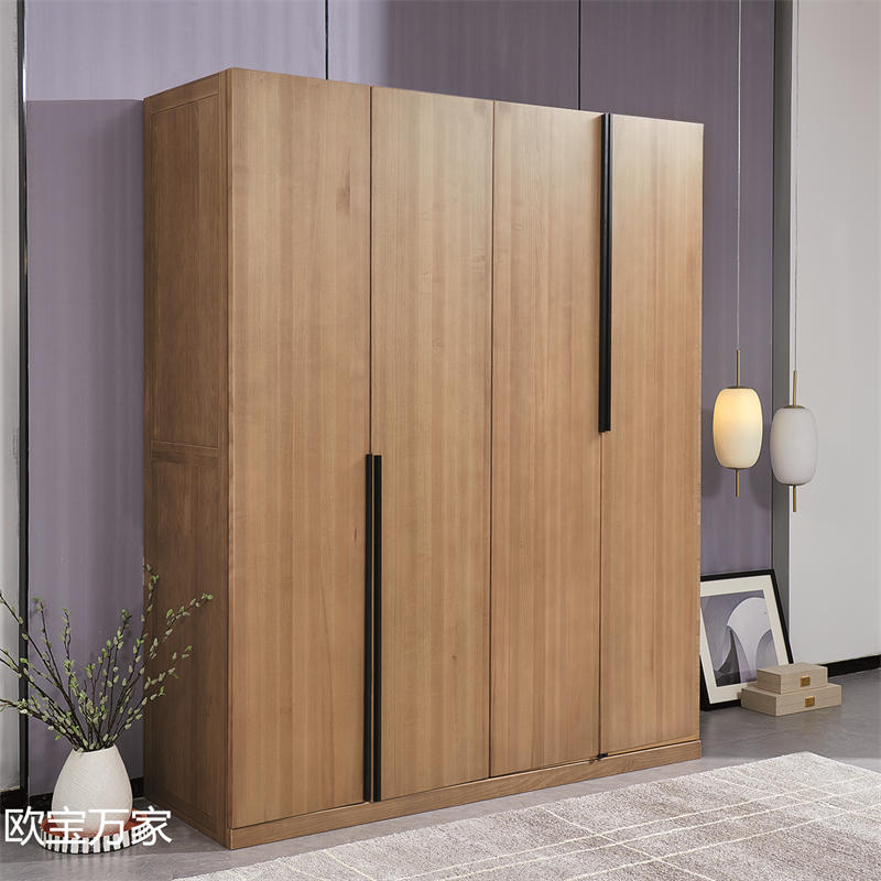 歐寶萬家現代時尚極簡白蠟木家具56