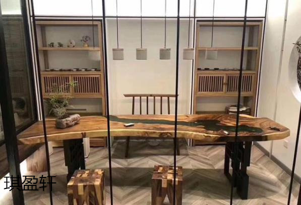 江西南康樹脂原木大板9