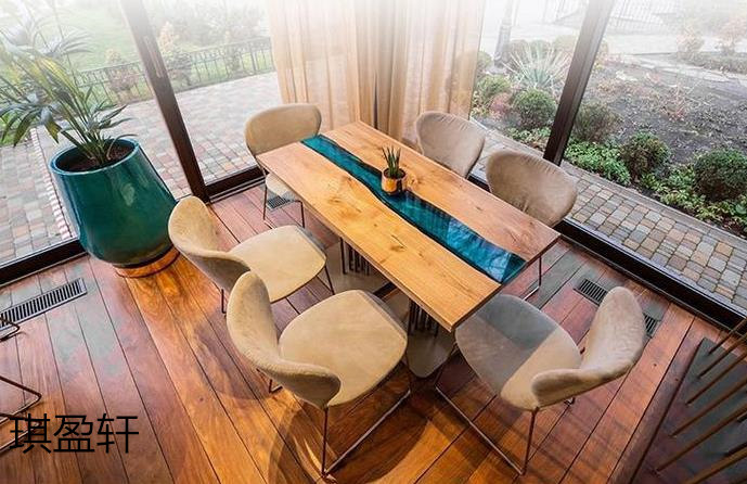 江西南康樹脂原木大板22