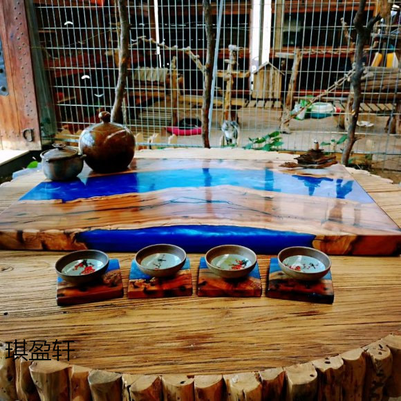 江西南康樹脂原木大板38